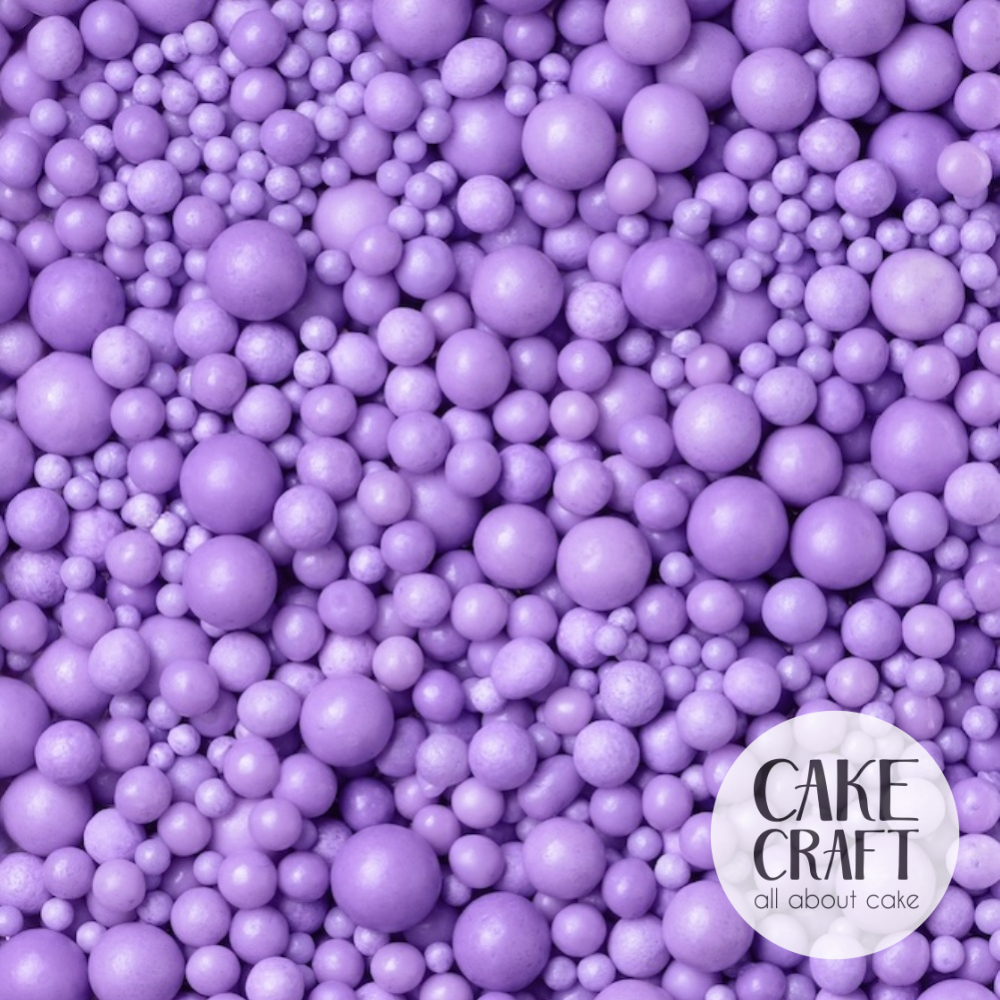 Πέρλες - SugarCraft Πέρλες Μωβ 3,5,7,10χιλ 90gr