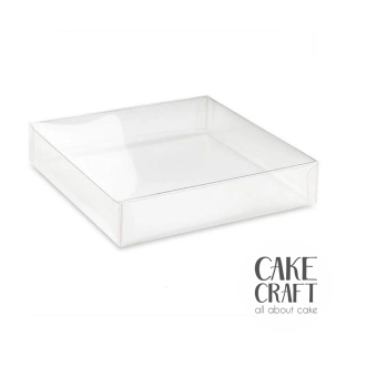 Κουτί Διάφανο Τετράγωνο PET 10x10x3Y cm - 1