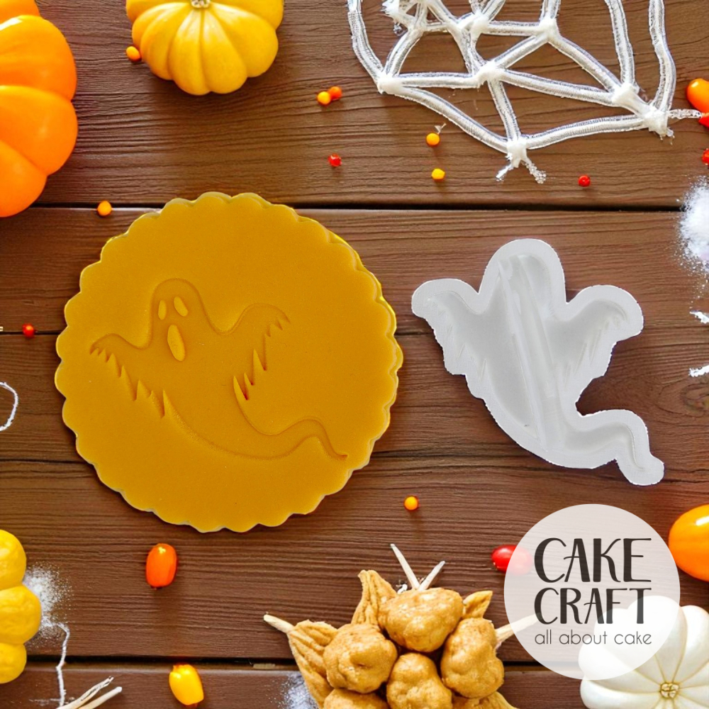 Σφραγίδες Halloween - Σφραγίδα Ζαχαρόπαστας Φαντασματάκι v2