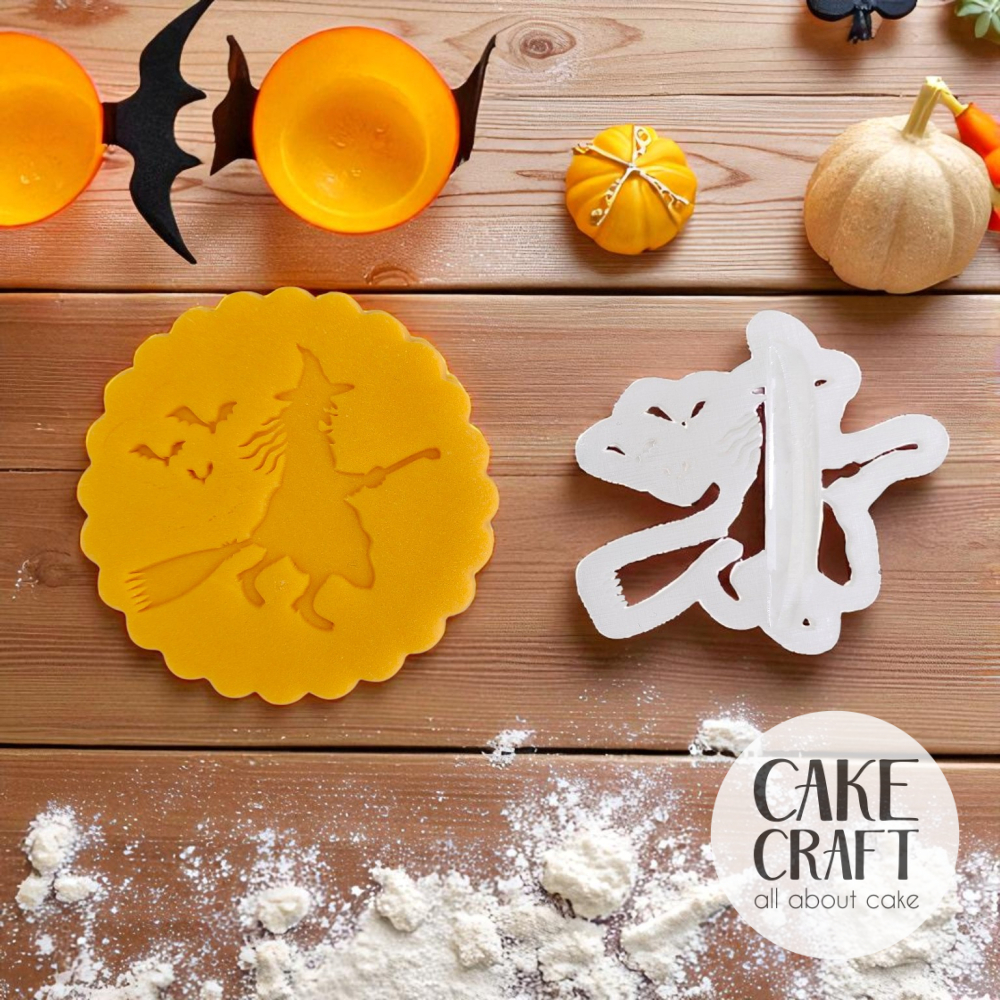 Σφραγίδες Halloween - Σφραγίδα Ζαχαρόπαστας Μάγισσα v2