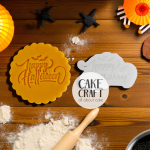 Σφραγίδες Halloween - Σφραγίδα Ζαχαρόπαστας Happy Halloween v2