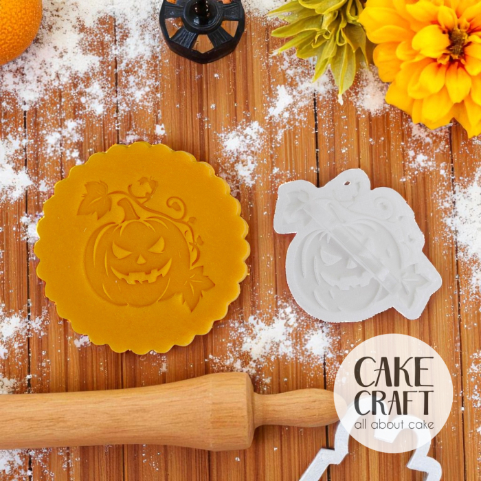 Σφραγίδες Halloween - Σφραγίδα Ζαχαρόπαστας Κολοκύθα v2