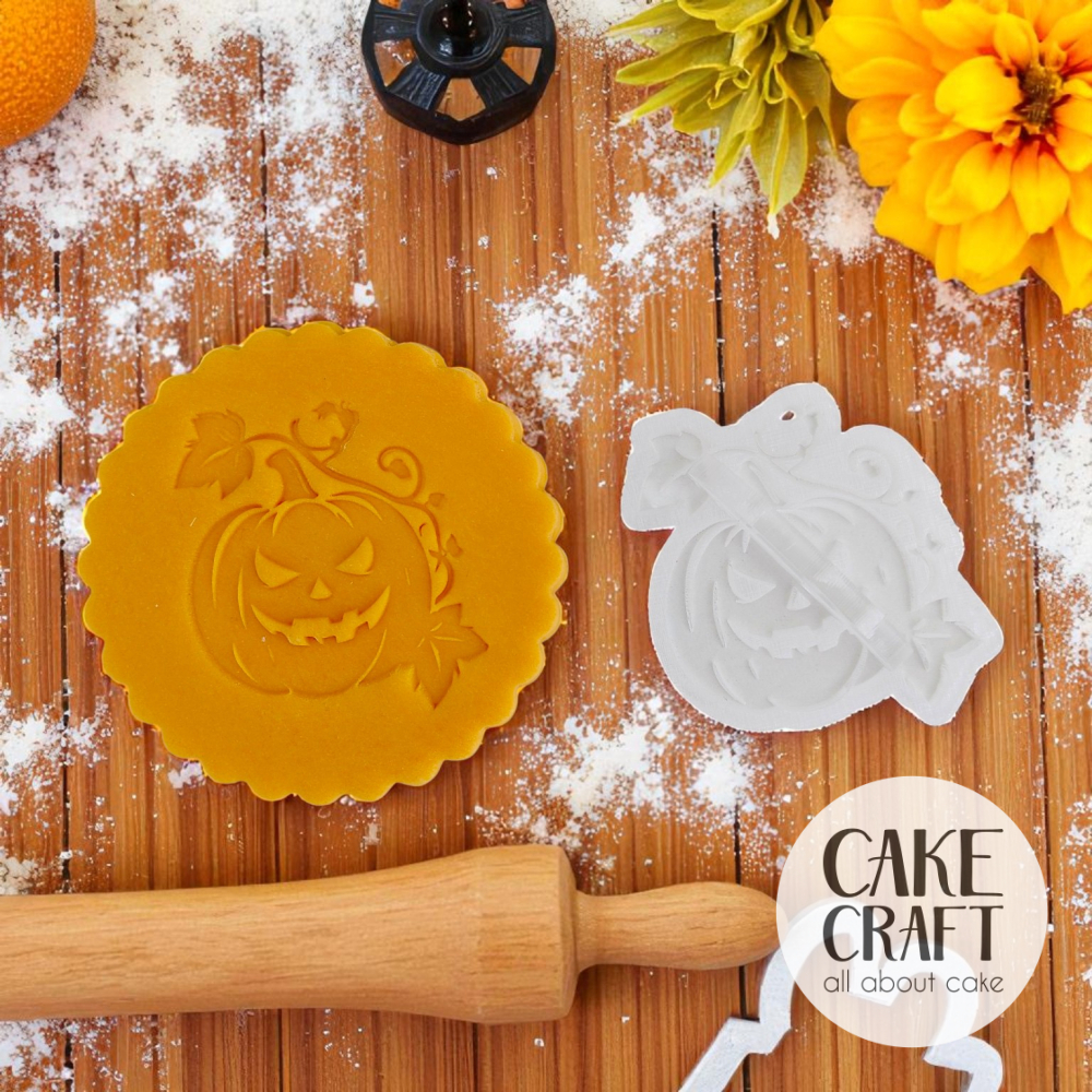 Σφραγίδες Halloween - Σφραγίδα Ζαχαρόπαστας Κολοκύθα v2