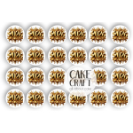 Βρώσιμα Κομμένα Σχέδια - Βρώσιμα σχέδια 2026 4cm - 24τμχ