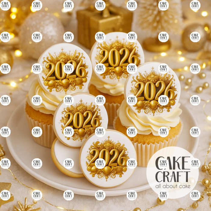 Βρώσιμα Κομμένα Σχέδια - Βρώσιμα σχέδια 2026 4cm - 24τμχ