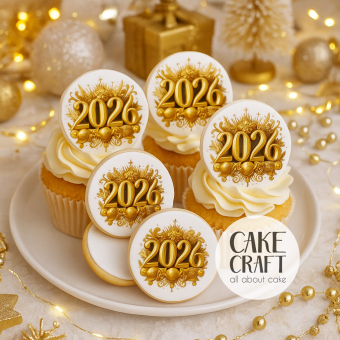 Βρώσιμα Κομμένα Σχέδια - Βρώσιμα σχέδια 2026 4cm - 24τμχ