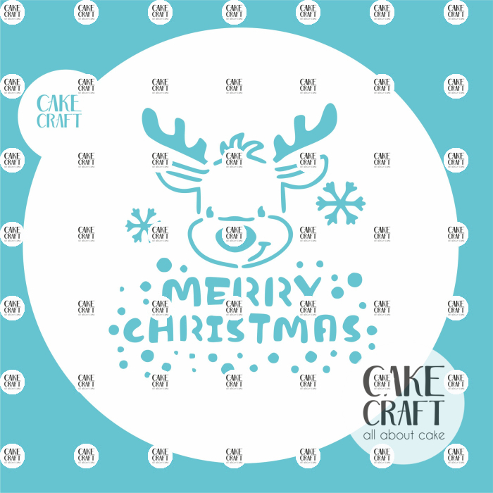 Στένσιλ - Στένσιλ Merry Christmas v7