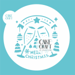 Στένσιλ - Στένσιλ Merry Christmas v8