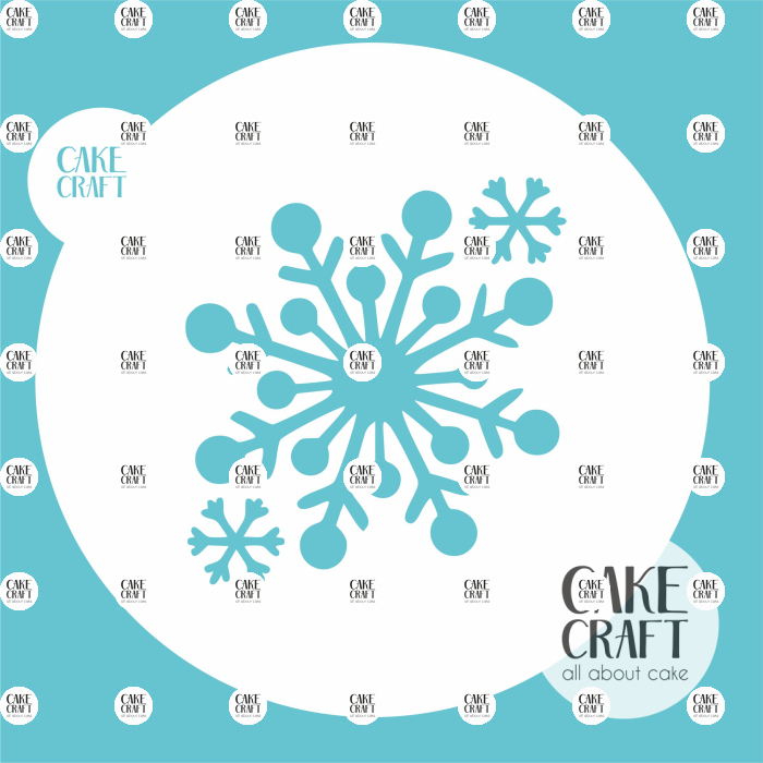 Στένσιλ - Στένσιλ Χιονονιφάδα v1