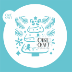 Στένσιλ - Στένσιλ Χριστουγεννιάτικο Δέντρο v2