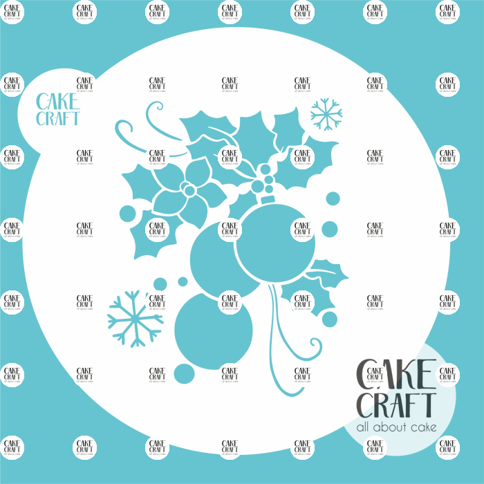 Στένσιλ - Στένσιλ Χριστουγεννιάτικη Μπάλα v4