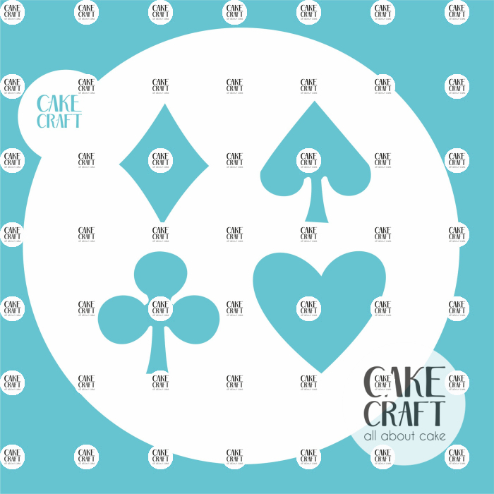 Στένσιλ - Στένσιλ Σχέδια Τράπουλας