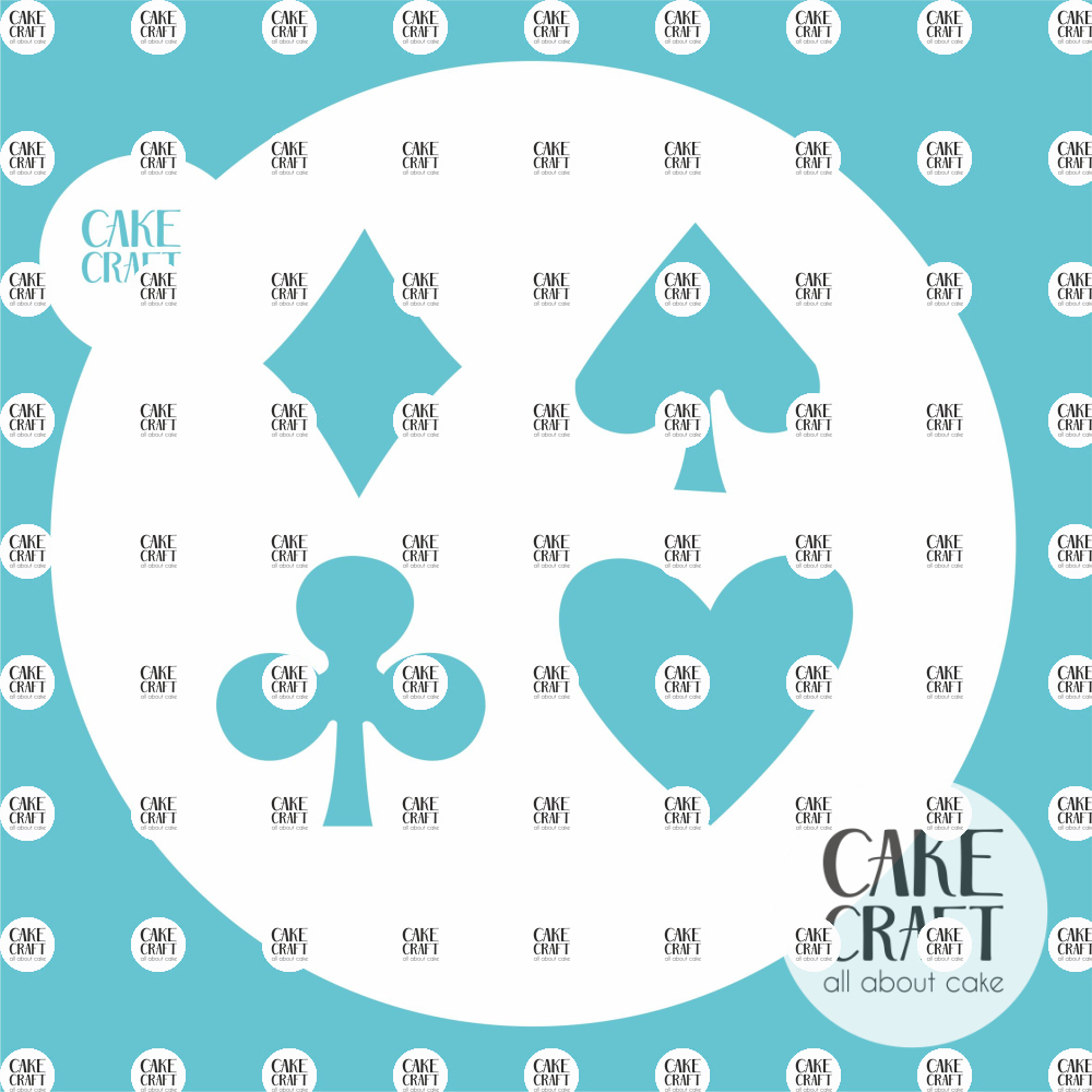 Στένσιλ - Στένσιλ Σχέδια Τράπουλας