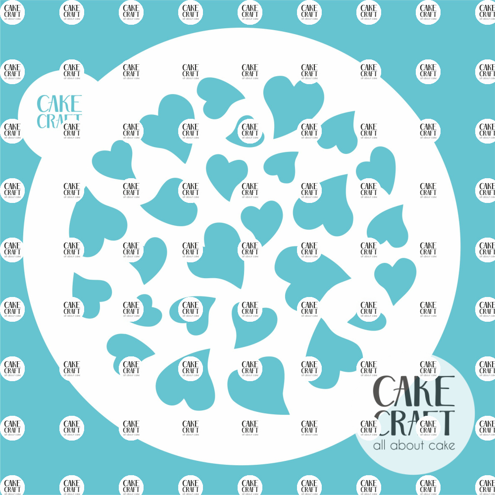 Στένσιλ - Στένσιλ Καρδίες