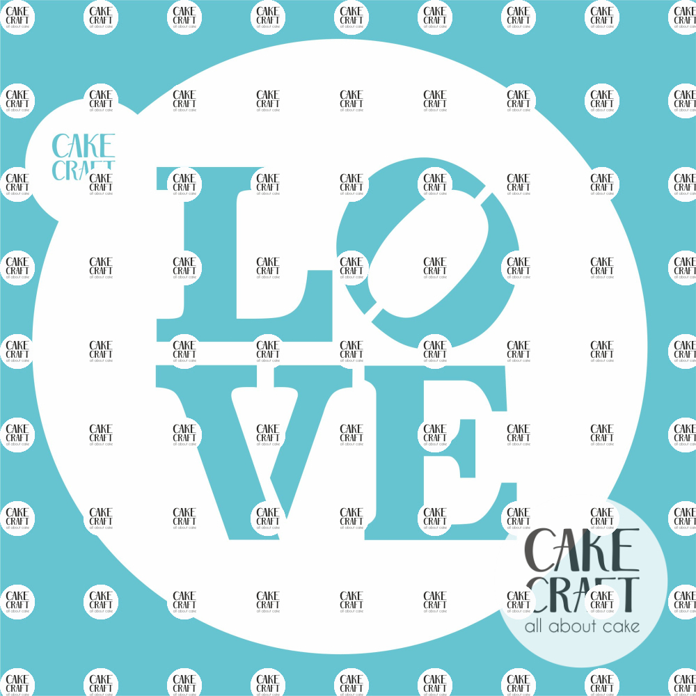 Στένσιλ - Στένσιλ Love v4