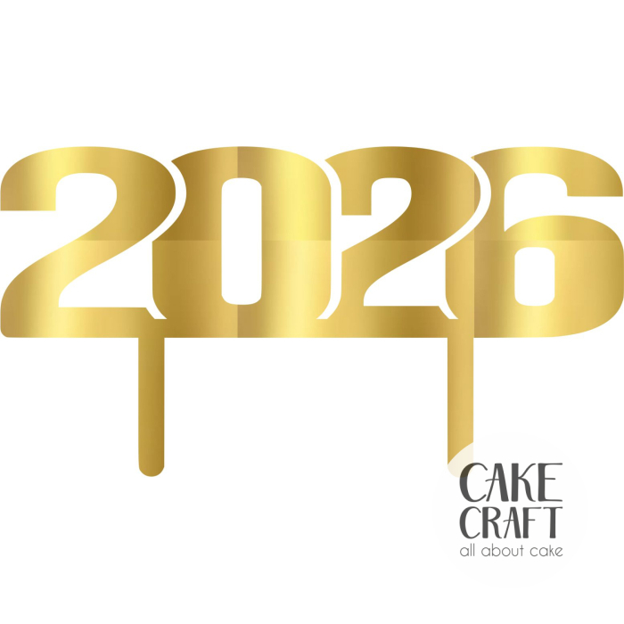 Mini Toppers - Cake Topper 2026 mini v1